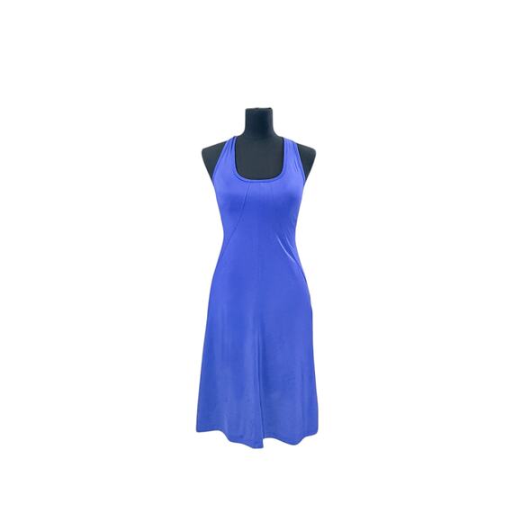 Lolé Blue 4-Way Stretch Active Racerback Dress - XS - Picture 1 of 10
